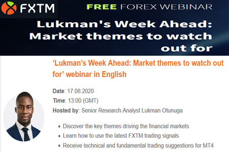 FXTM ‘Lukman’s Week Ahead: Market themes to watch out for’ webinar in English