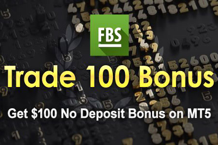 Trade 100 Bonus by FBS