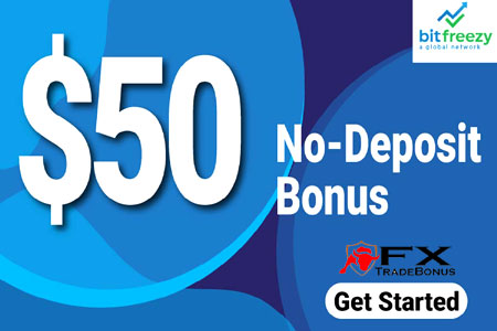Bitfreezy - $50 Welcome No Deposit Bonus