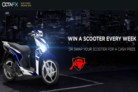 OctaFX Scooter Giveaway Prize Bonus