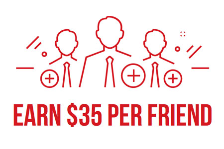 XM Earn $35 per Friend