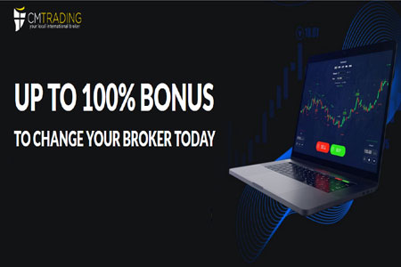 CM Trading UP TO 100 Percent BONUS