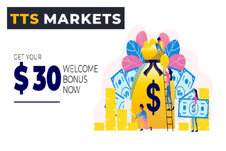 TTS Markets $30 Welcome Bonus Now