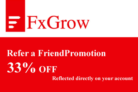 FxGrow | Refer a Friend and get 33 Percent discount on trading commission!