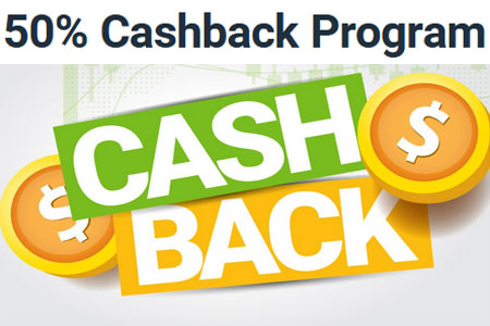 Forex4You | 50% Cashback Program