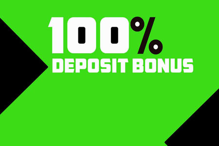 100% Deposit Bonus