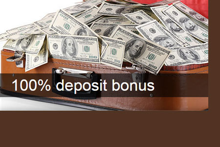 100% DEPOSIT CREDIT BONUS