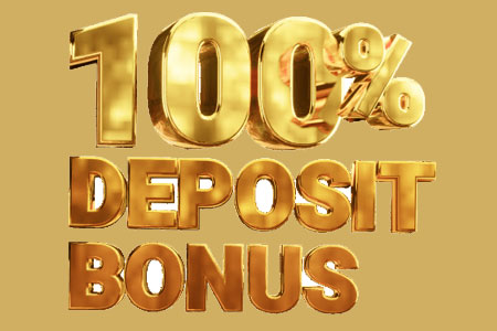 100% Deposit Bonus