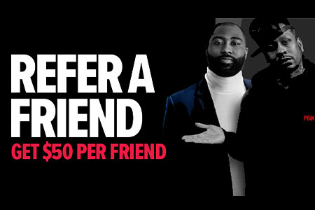 50$ Per Referral BONUS 
