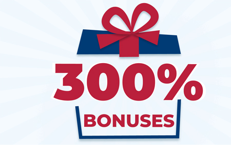 $300 Welcome Bonus