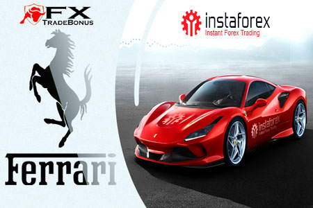 InstaForex - Win Ferrari F8 Tributo Super Car