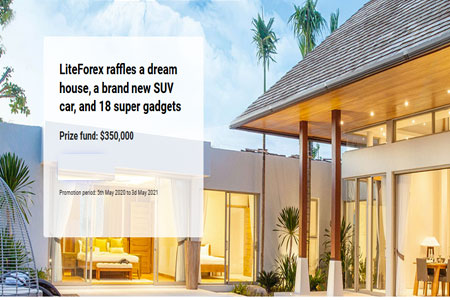 LiteForex Raffles a Dream House, a Brand New SUV Car and 18 Super Gadgets