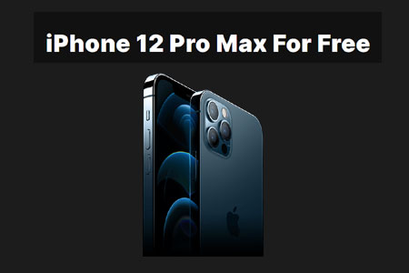 WelTrade | iPhone 12 Pro Max For Free