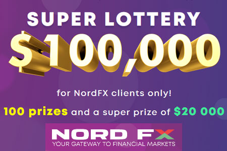 NordFX | Super Lottery Gives Away $100,000